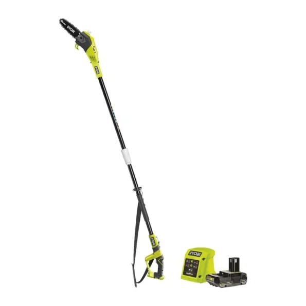 Ryobi ONE+™ 18V 20 cm Telescopische Accu Snoeikettingzaag – Incl. 2,0 Ah Accu & Lader – 3m Bereik