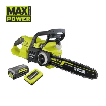 Ryobi MAX POWER 36V Brushless 35 cm Accu Kettingzaag – Incl. 5,0 Ah Accu & Lader – 21 m/s