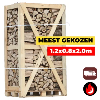 Grote Pallet Eiken Brandhout – Oven gedroogd