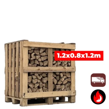 Kleine Pallet Eiken Haardhout – Ovengedroogd
