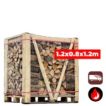Kleine Pallet Elzen Haardhout – Ovengedroogd