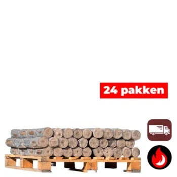 Nestro Briketten Hardhout – Pallet 24 Pakken
