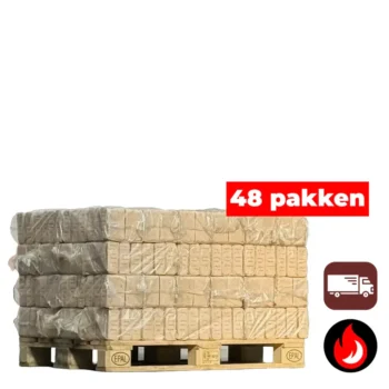 RUF Briketten Beuken – Pallet 48 Pakken