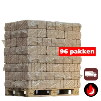 RUF Briketten Beuken – Pallet 96 Pakken